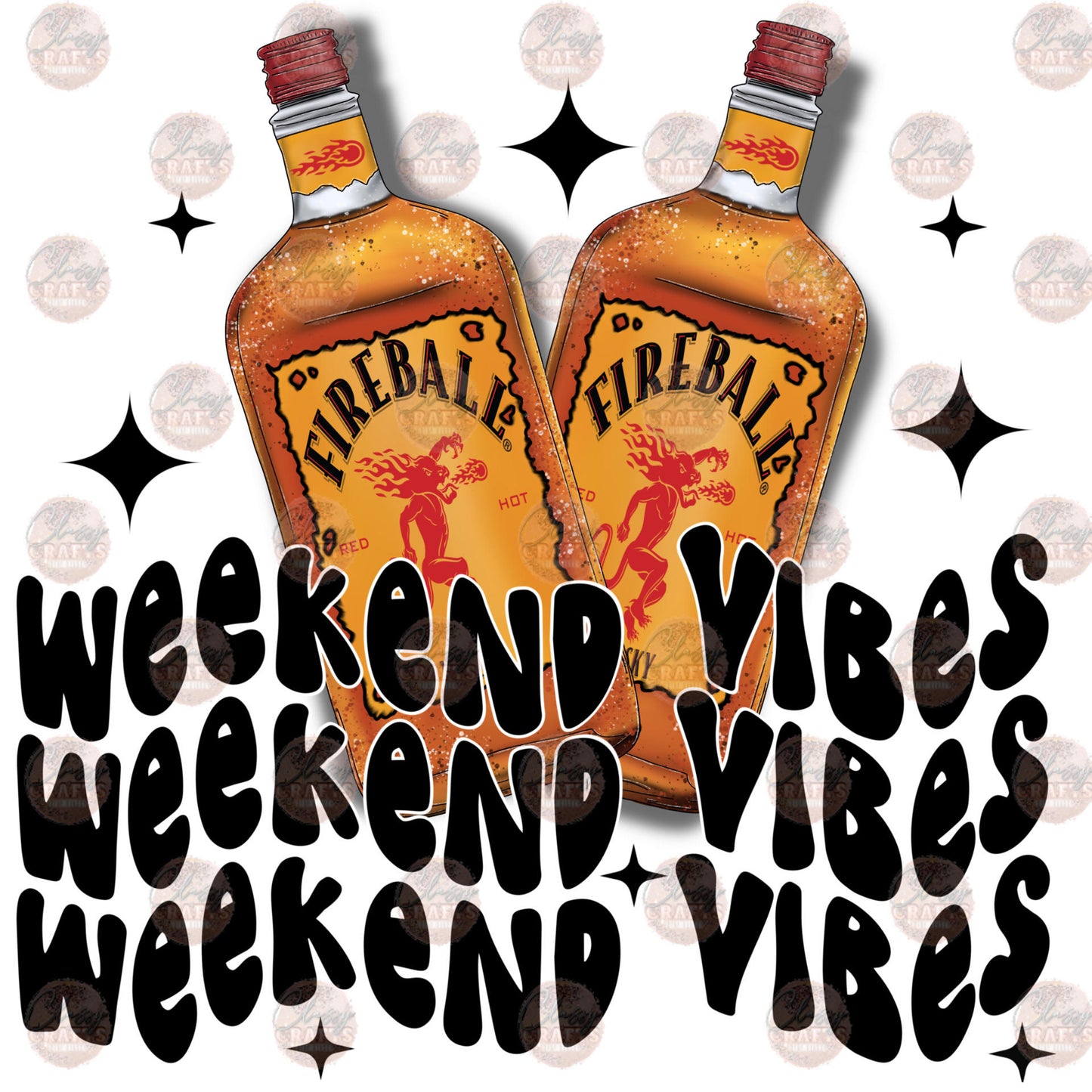 Weekend Vibes Fire Transfer