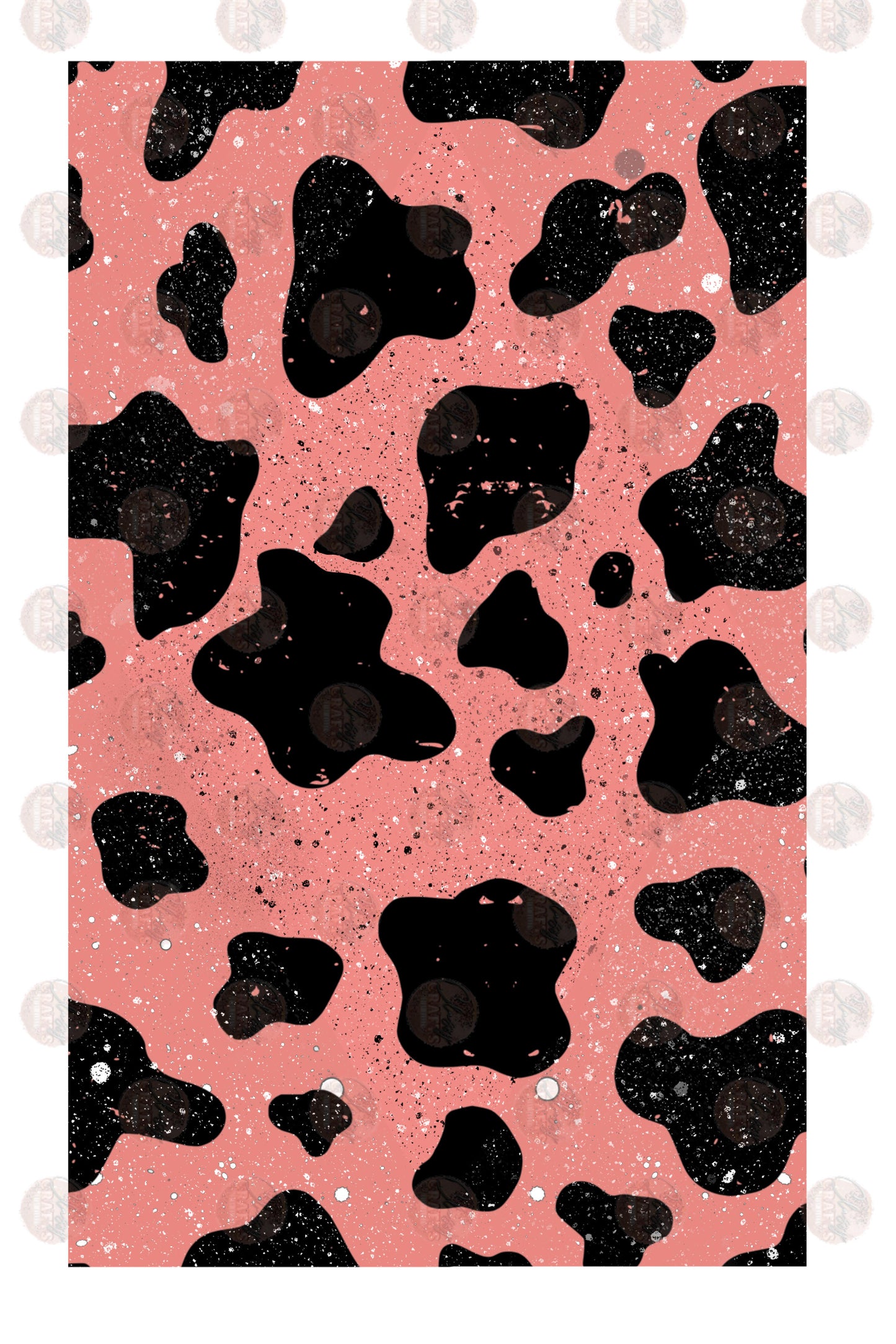 Western Cow Sleeve - Sublimation Transfer