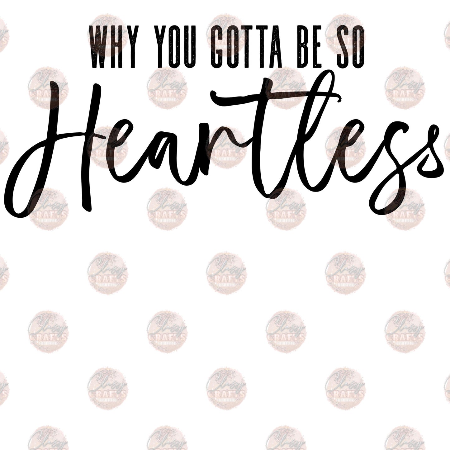 Why You Gotta Be Transfer