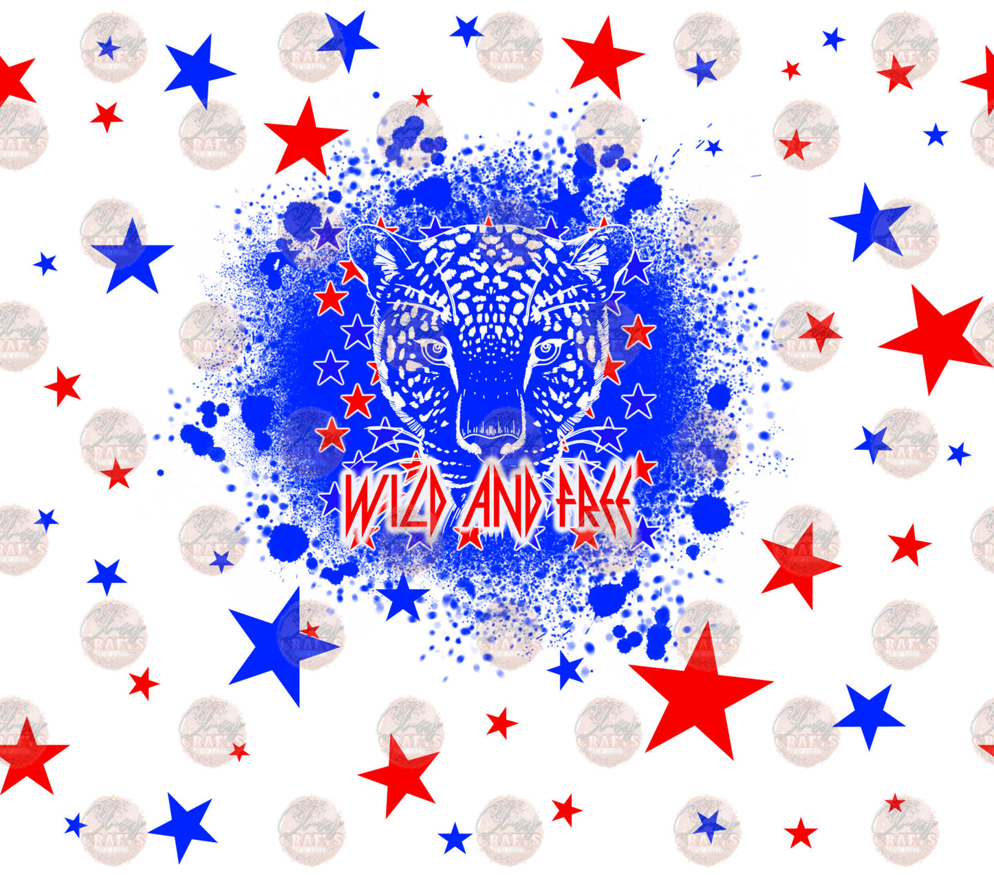 Wild and Free Tumbler Wrap