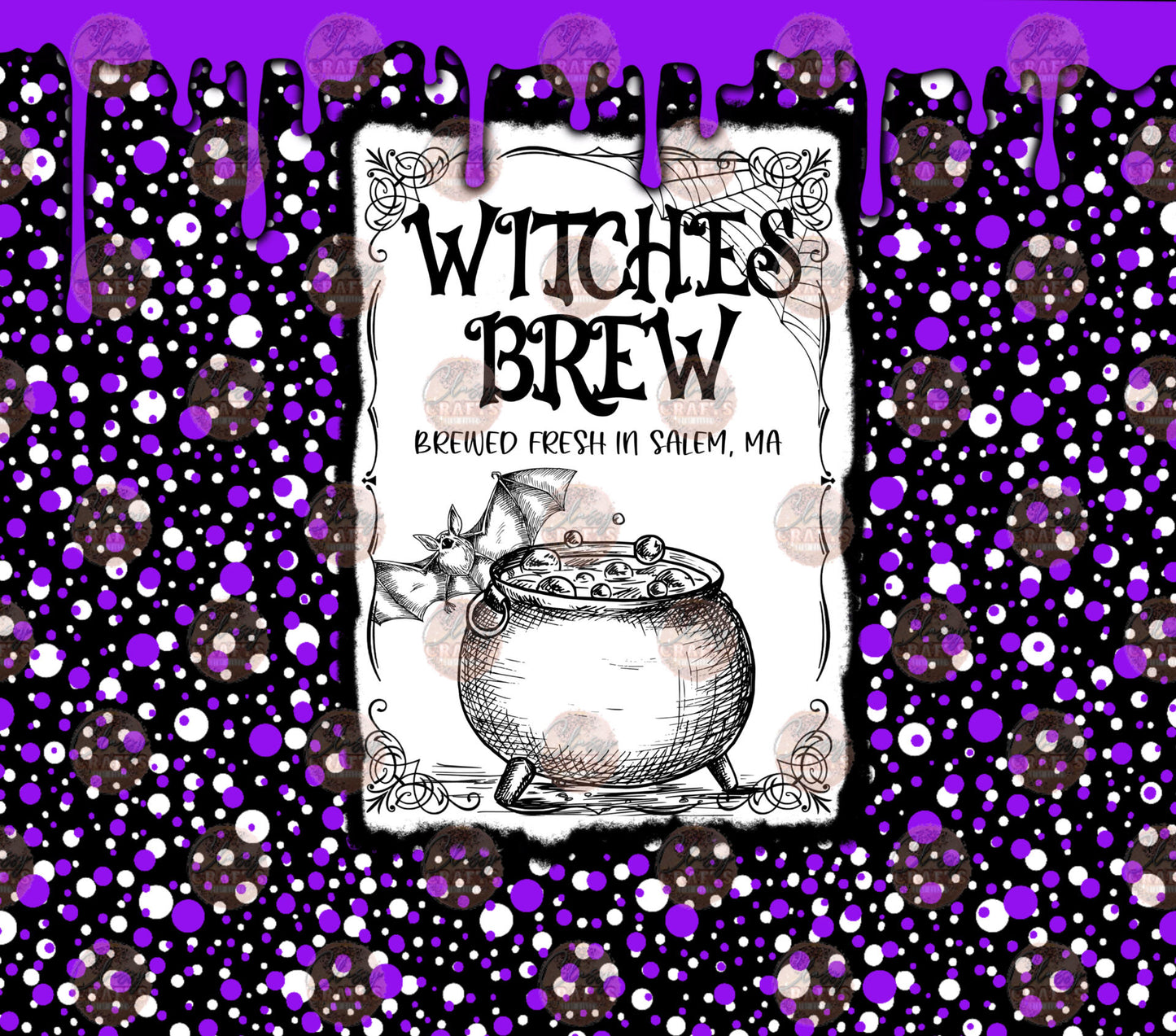 Witches Brew Color Tumbler Wrap