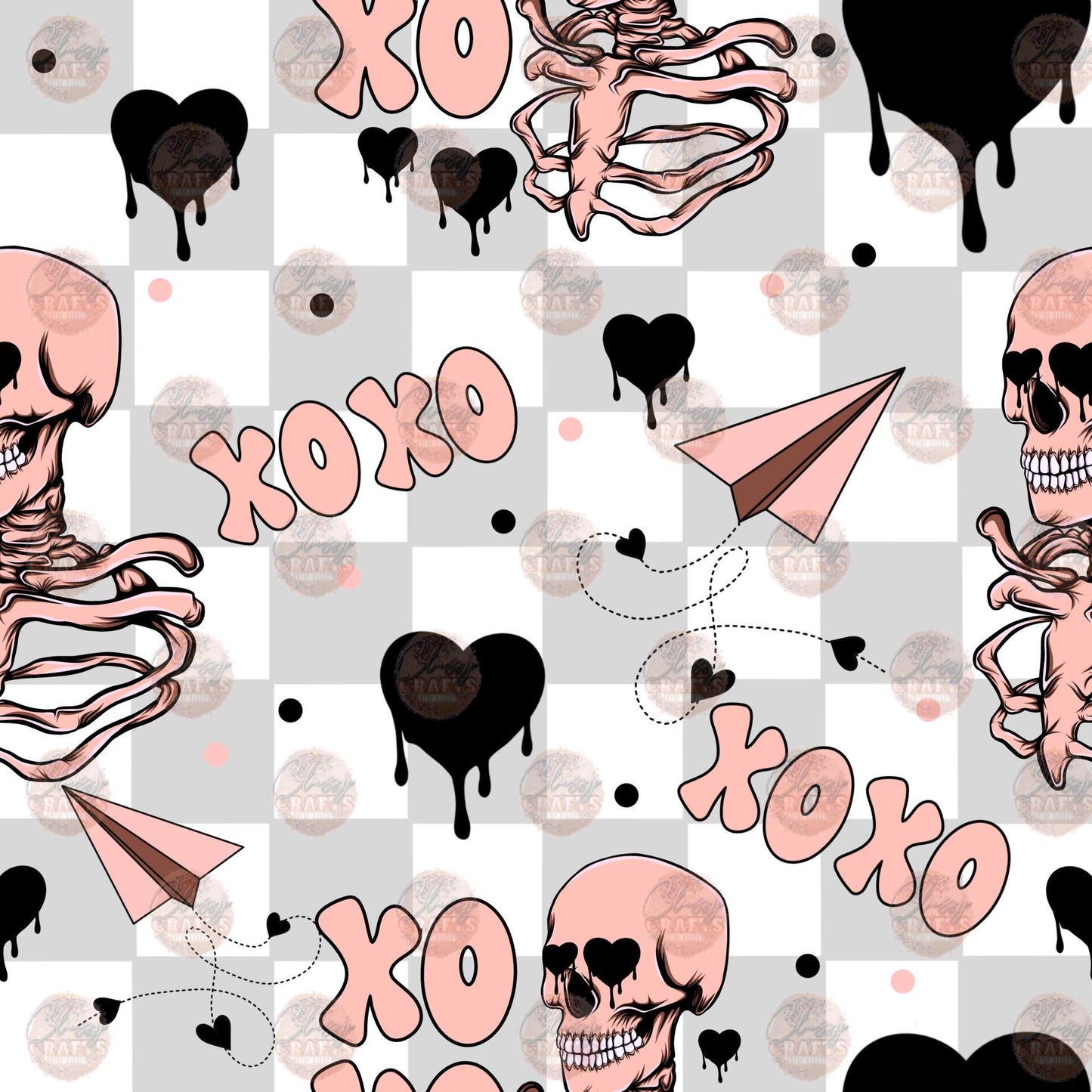 XOXO Skellie 2 Seamless Wrap