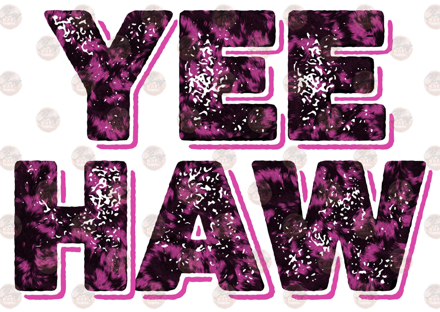 YEEHAW - Sublimation Transfer