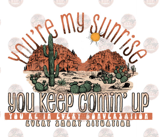 You're My Sunrise Transfer