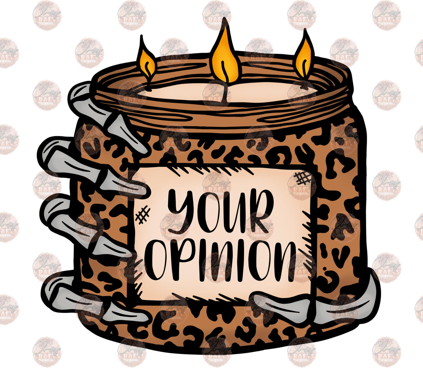 Your Opinion Skelly Hand Transfer