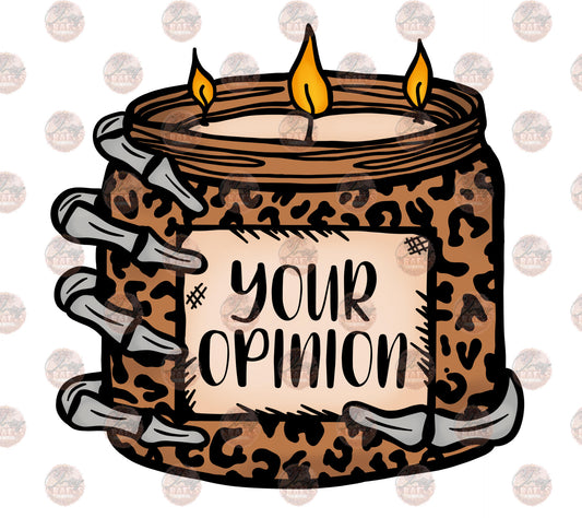 Your Opinion Skelly Hand Transfer