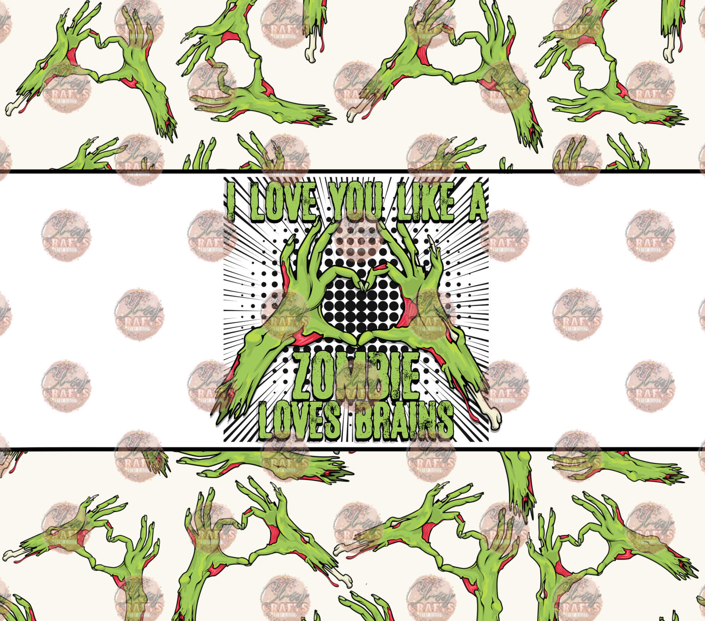 Zombie Tumbler Wrap