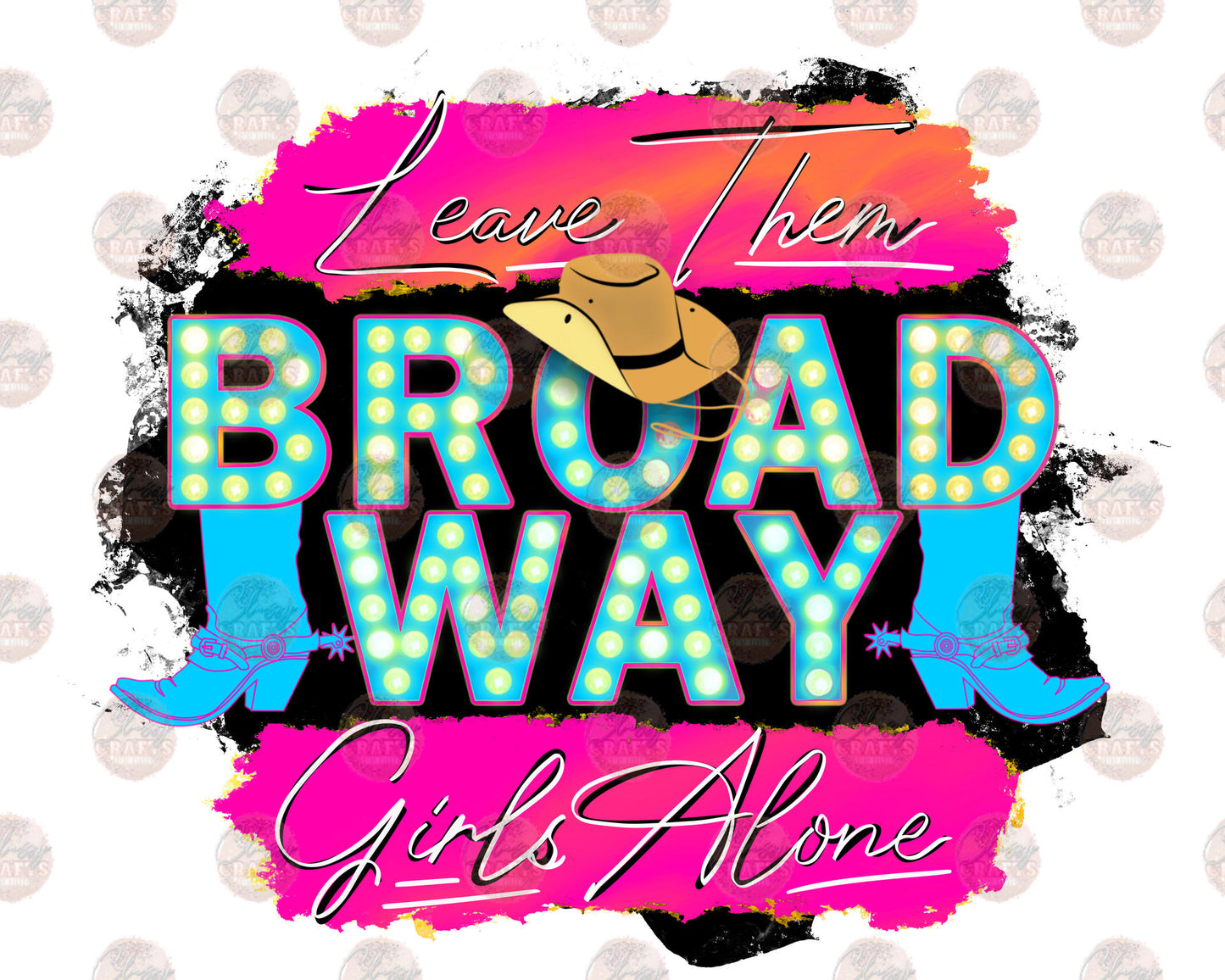 Broadway Girls Lights Transfer
