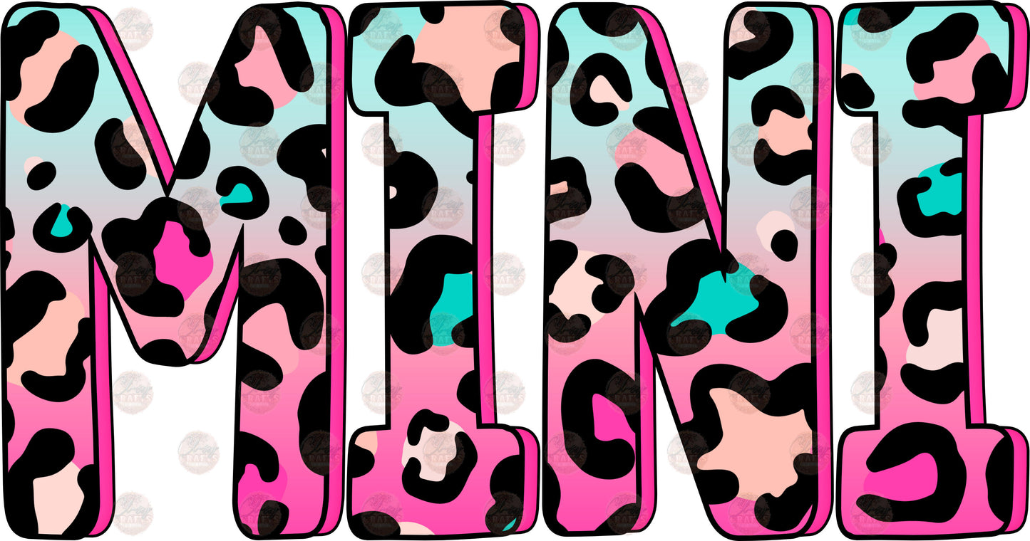 Mini Leopard Transfer