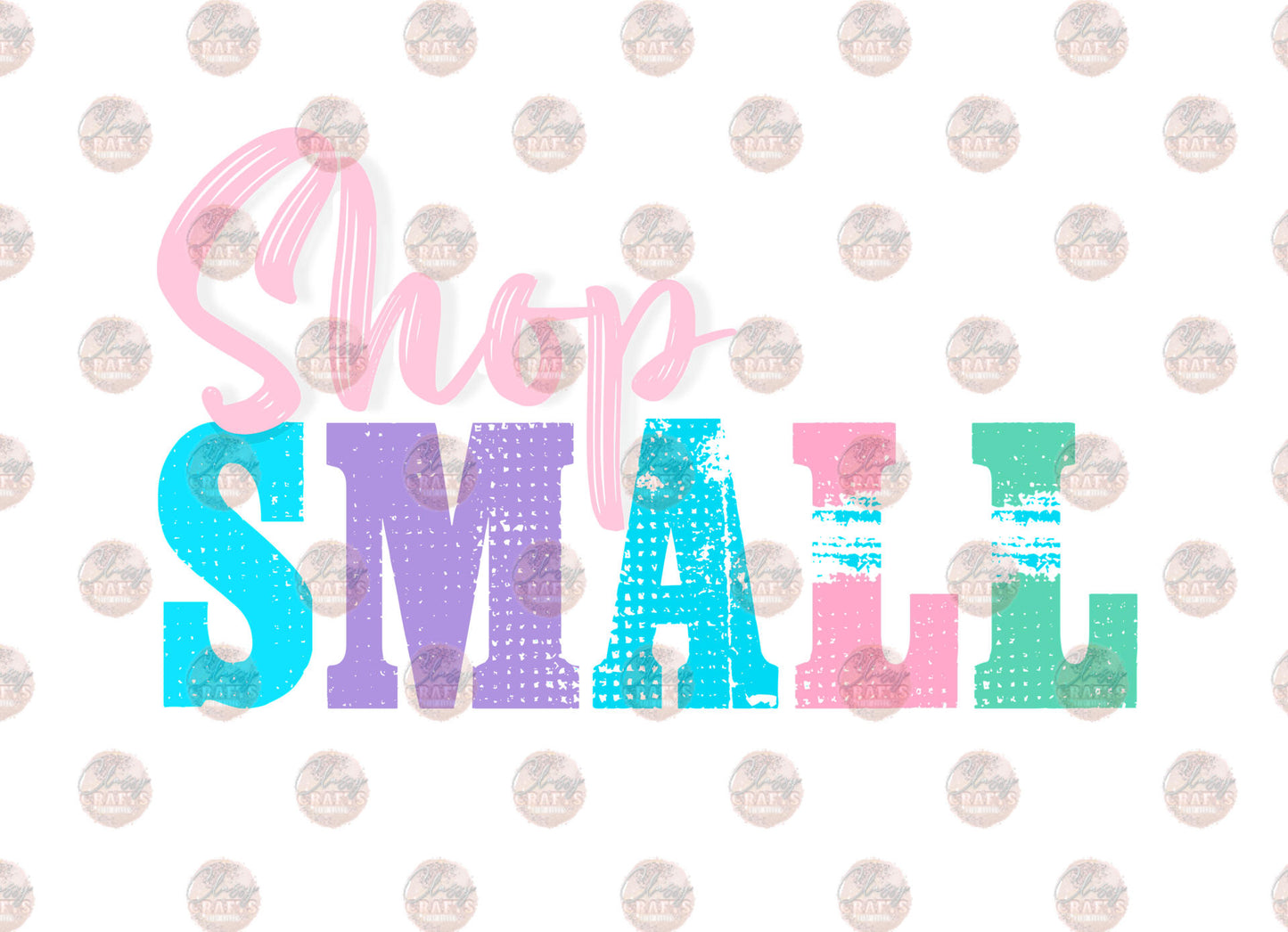 Shop Small Pastel Transfer