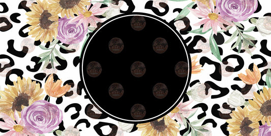 Sunflower Cheetah 2 License Plate - Sublimation Transfer