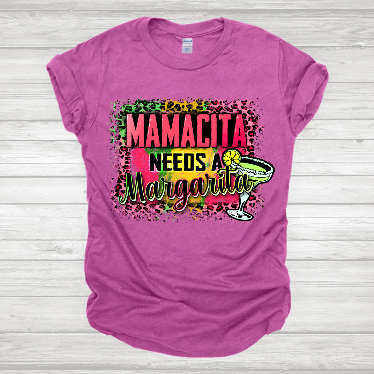Mamacita Needs A Margarita with Glass Transfer