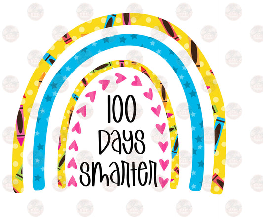 100 Days Smarter - Sublimation Transfers