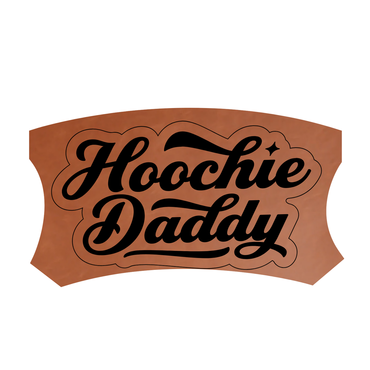 Hoochie Daddy Leather Patch