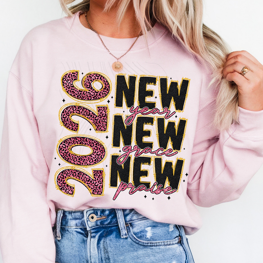 2026 New Year New Grace New Praise Transfer