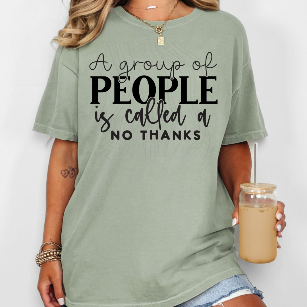 A Group Of People Is Called A No Thanks Transfer