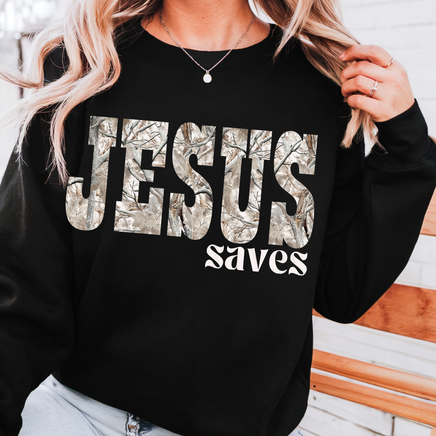 Jesus Saves Camo Transfer