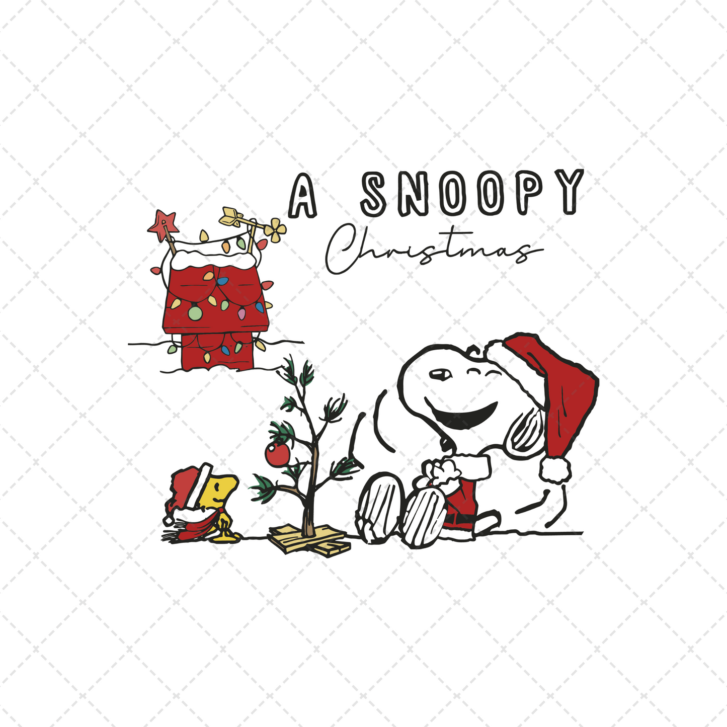 A Snoopy Christmas Transfer