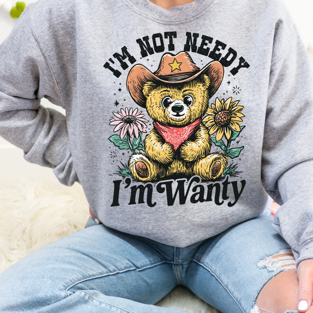 Not Needy Im Wanty Transfer