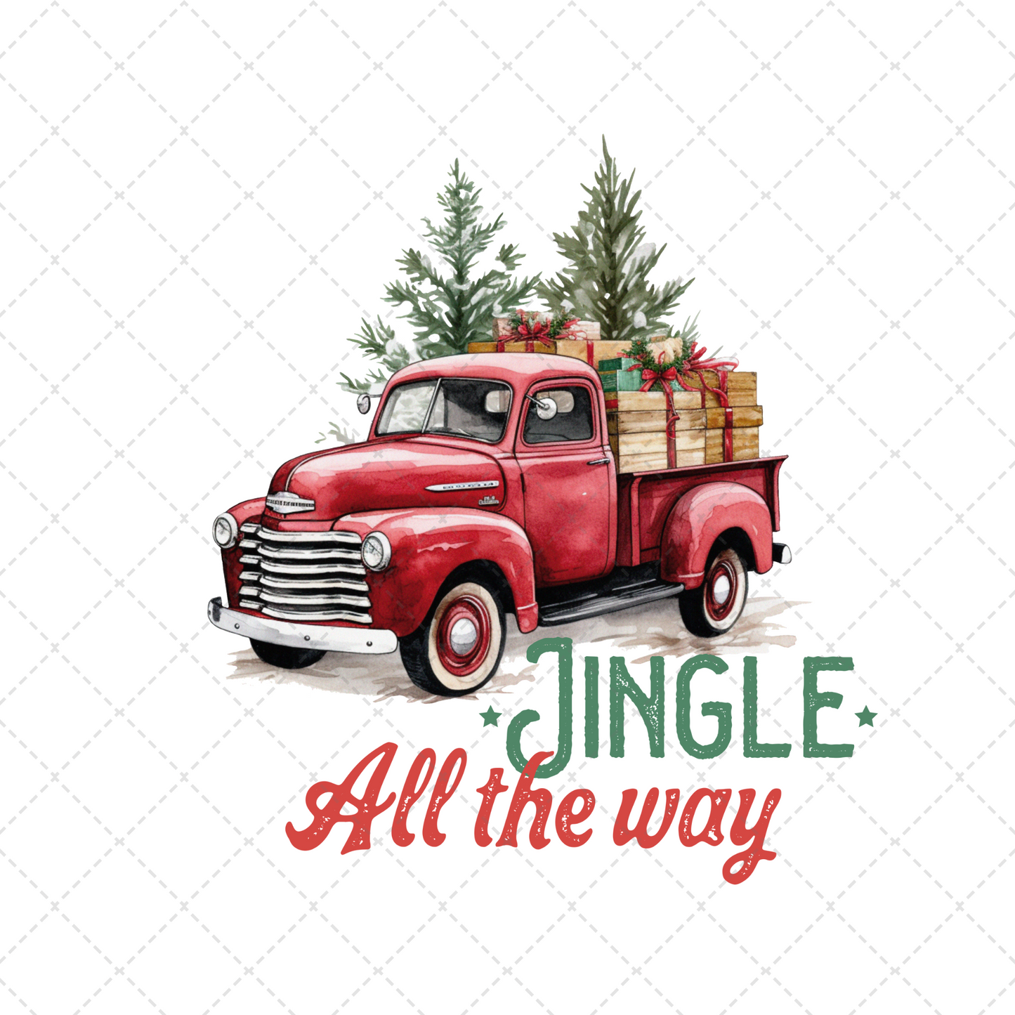 Red Truck Jingle All The Way Transfer