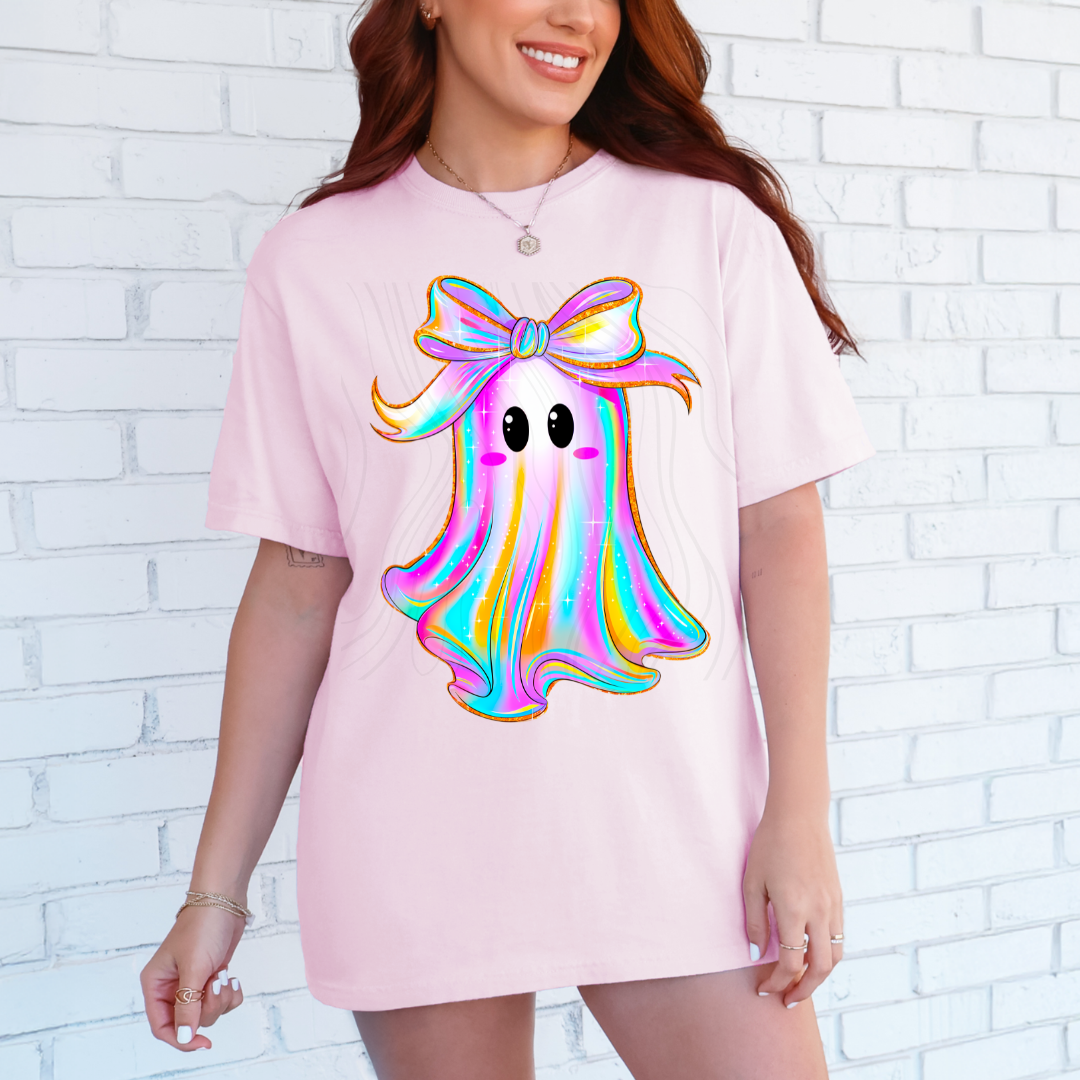 Bright Iridescent Ghost Transfer