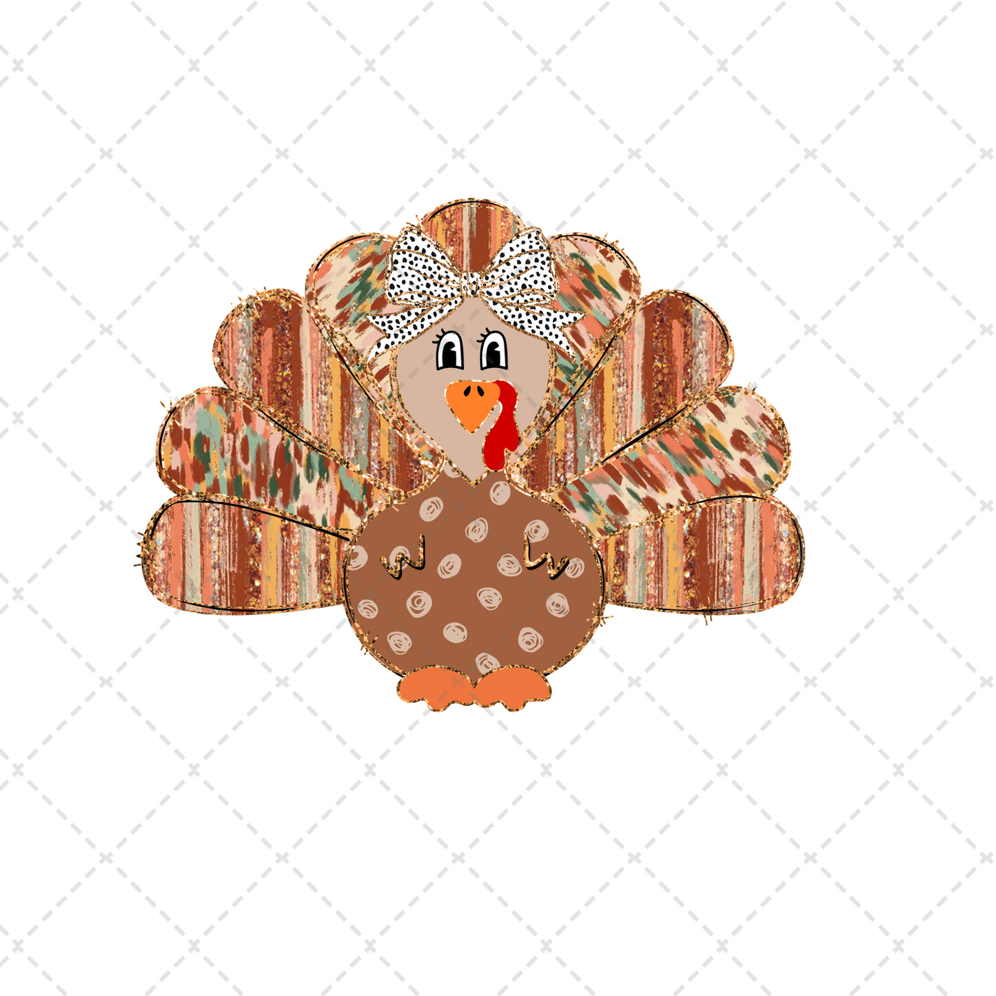 Girlie Turkey Transfer