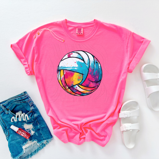 Colorful Volleyball Transfer