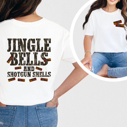 Jingle Bells Shells Transfer** TWO PART DESIGN*SOLD SEPARATELY**