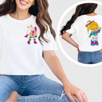 Rainbow Doll Neon Transfer**TWO PART*SOLD SEPARATELY**