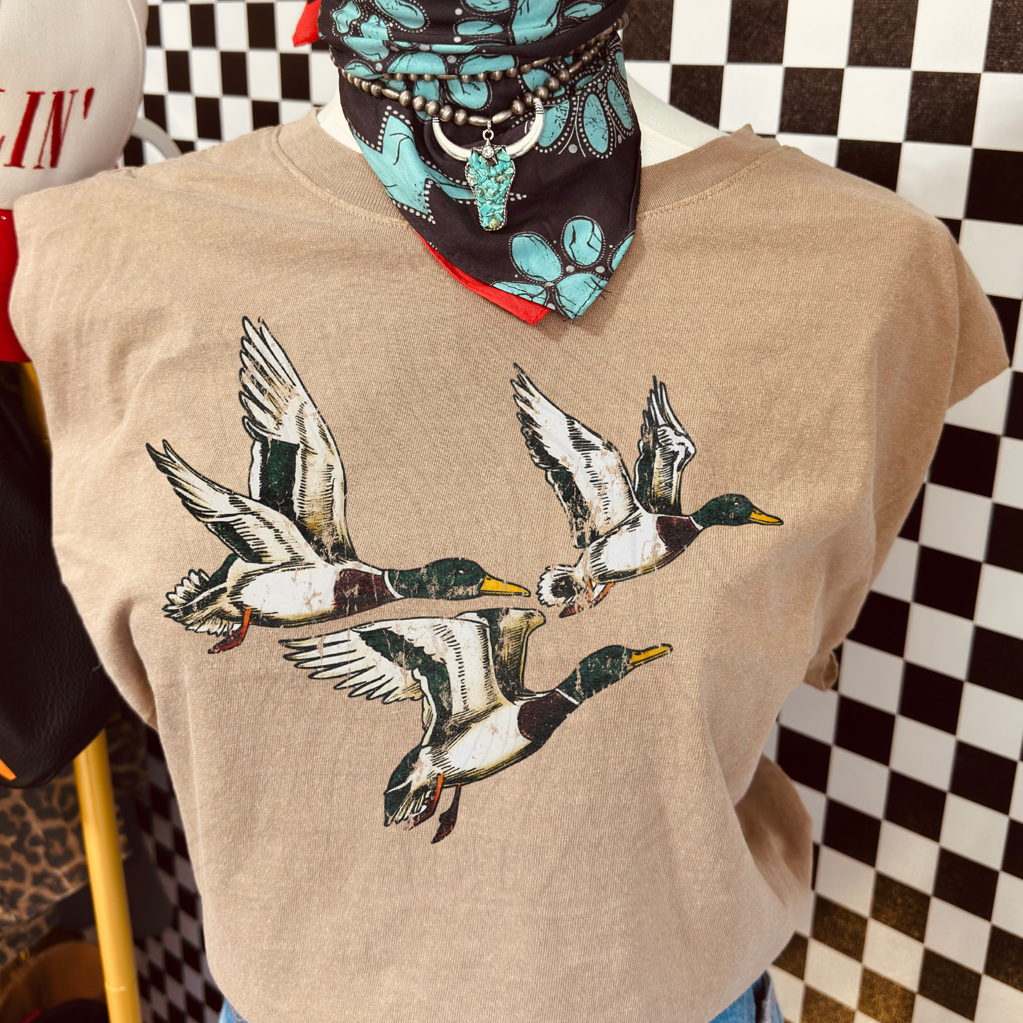 Vintage Ducks Transfer