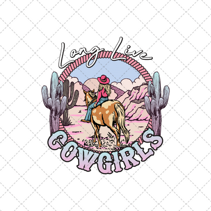 Long Live Cowgirl Transfer