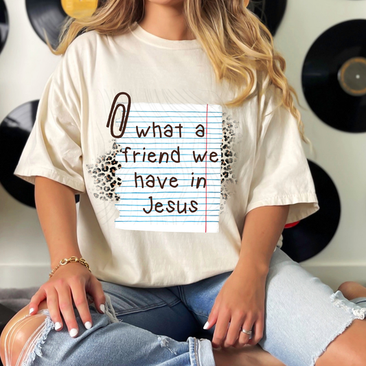 What A Friend We Have In Jesus Transfer**SOLD SEPARATELY**