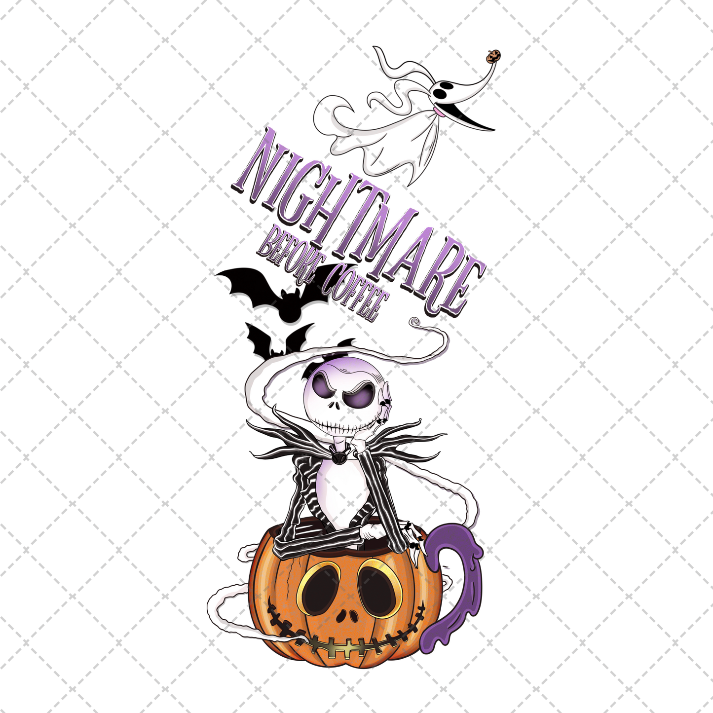 Nightmare Before Coffee Jack Transfer