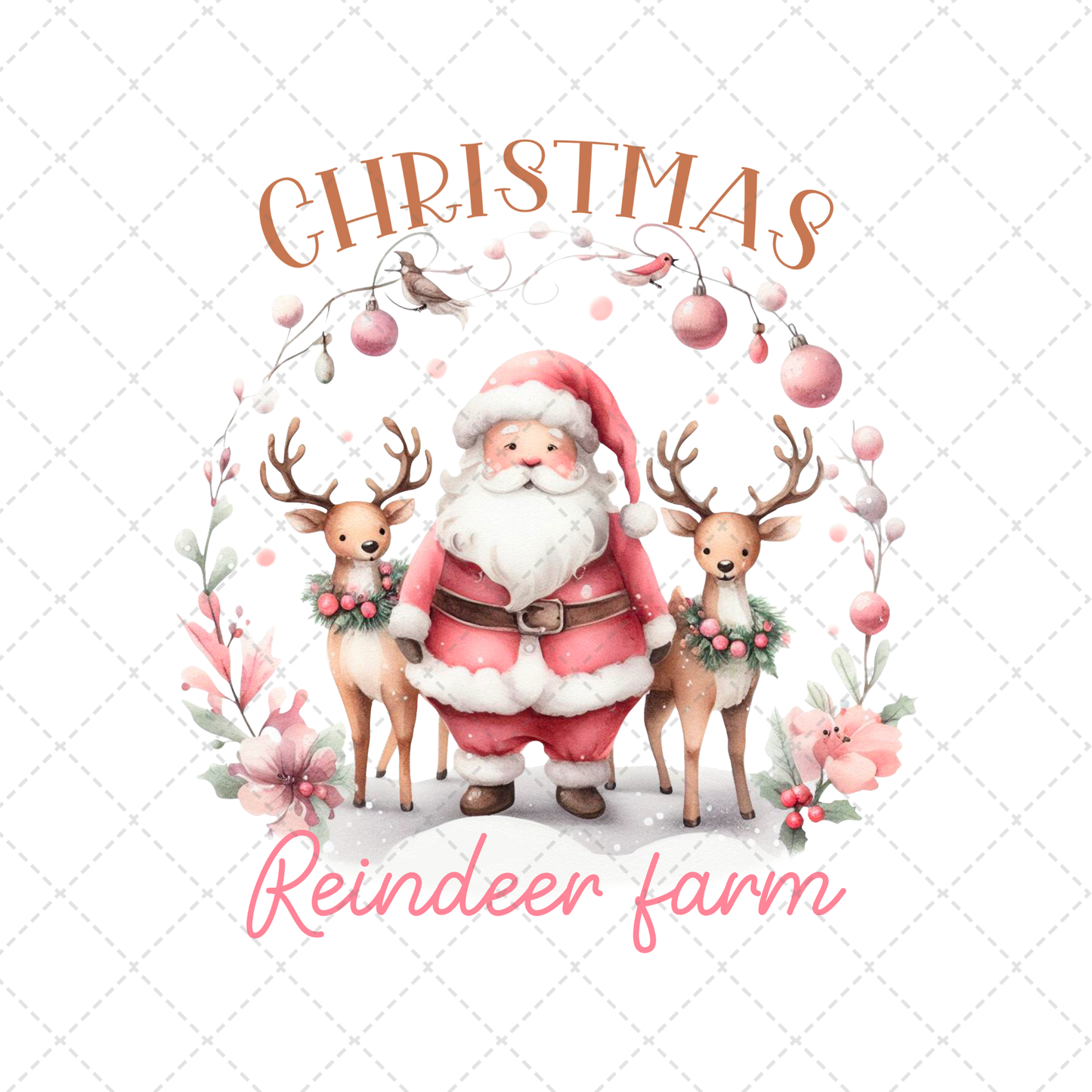 Christmas Reindeer Farm Transfer