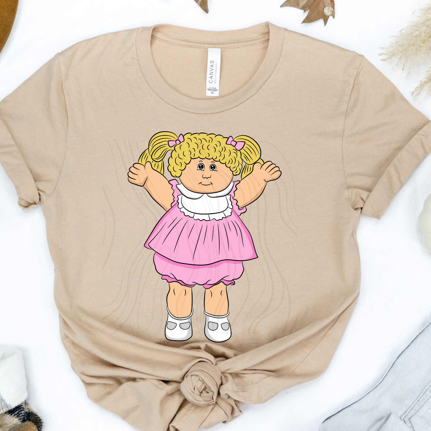 Patch Doll Transfer**SOLD SEPARATELY**