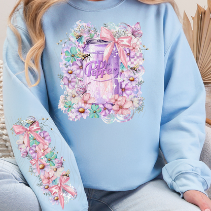 Watercolor DP Bow Transfer *TWO PART**SOLD SEPARATELY**