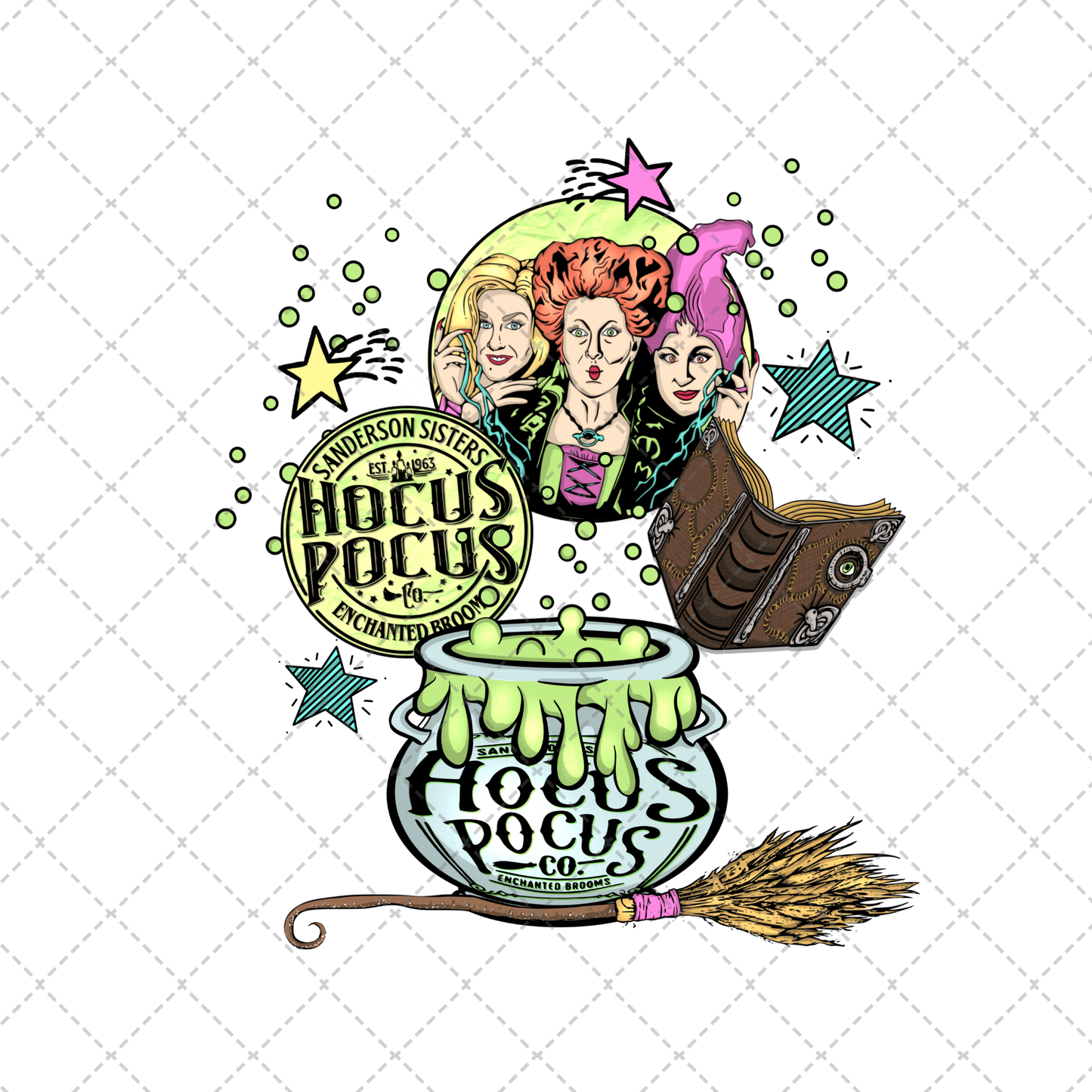 Witches Brew ** TWO PART* SOLD SEPARATELY** Transfer