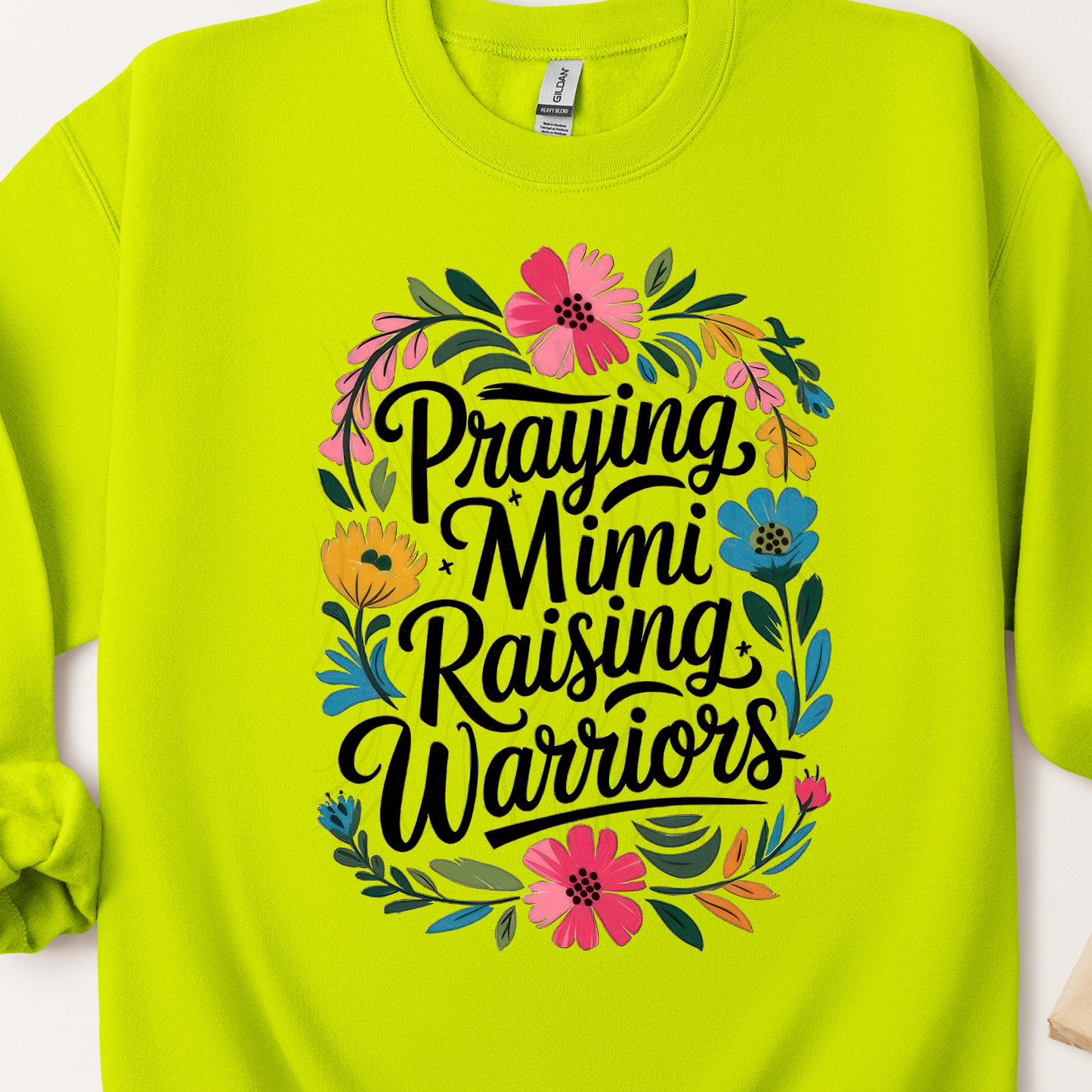 Floral Praying Raising Warriors Transfer**SOLD SEPARATELY**