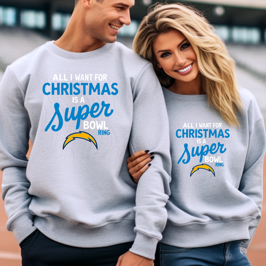 Christmas Super Bowl LAC Transfer**SOLD SEPARATELY**