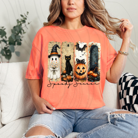 Spooky Season Brush Stroke Transfer