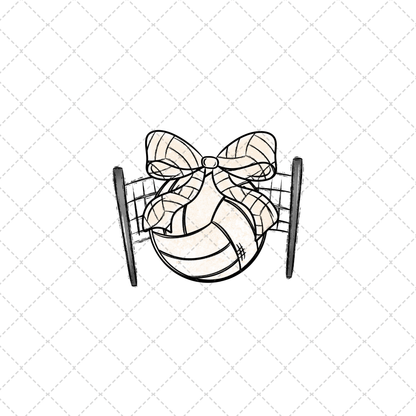 This Volleyball Mimi Transfer ** TWO PART* SOLD SEPARATELY**