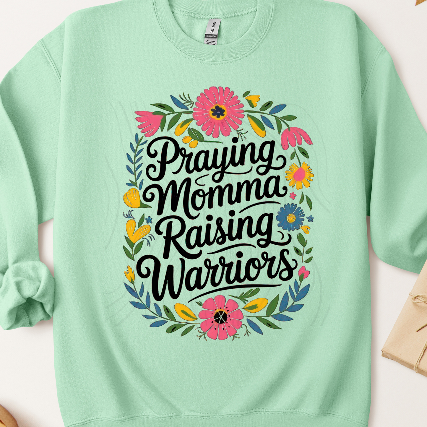 Floral Praying Raising Warriors Transfer**SOLD SEPARATELY**