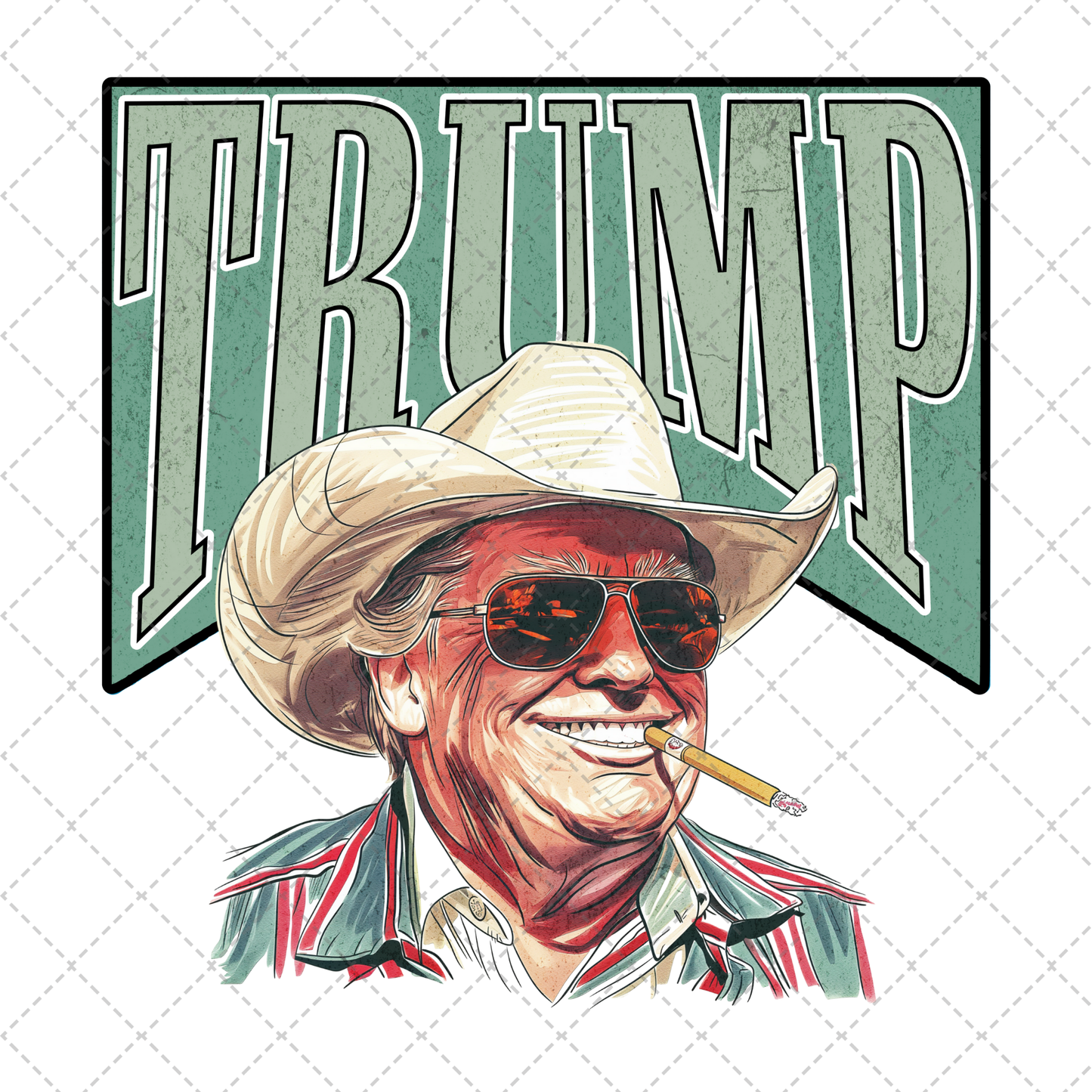 Trump Cowboy Transfer