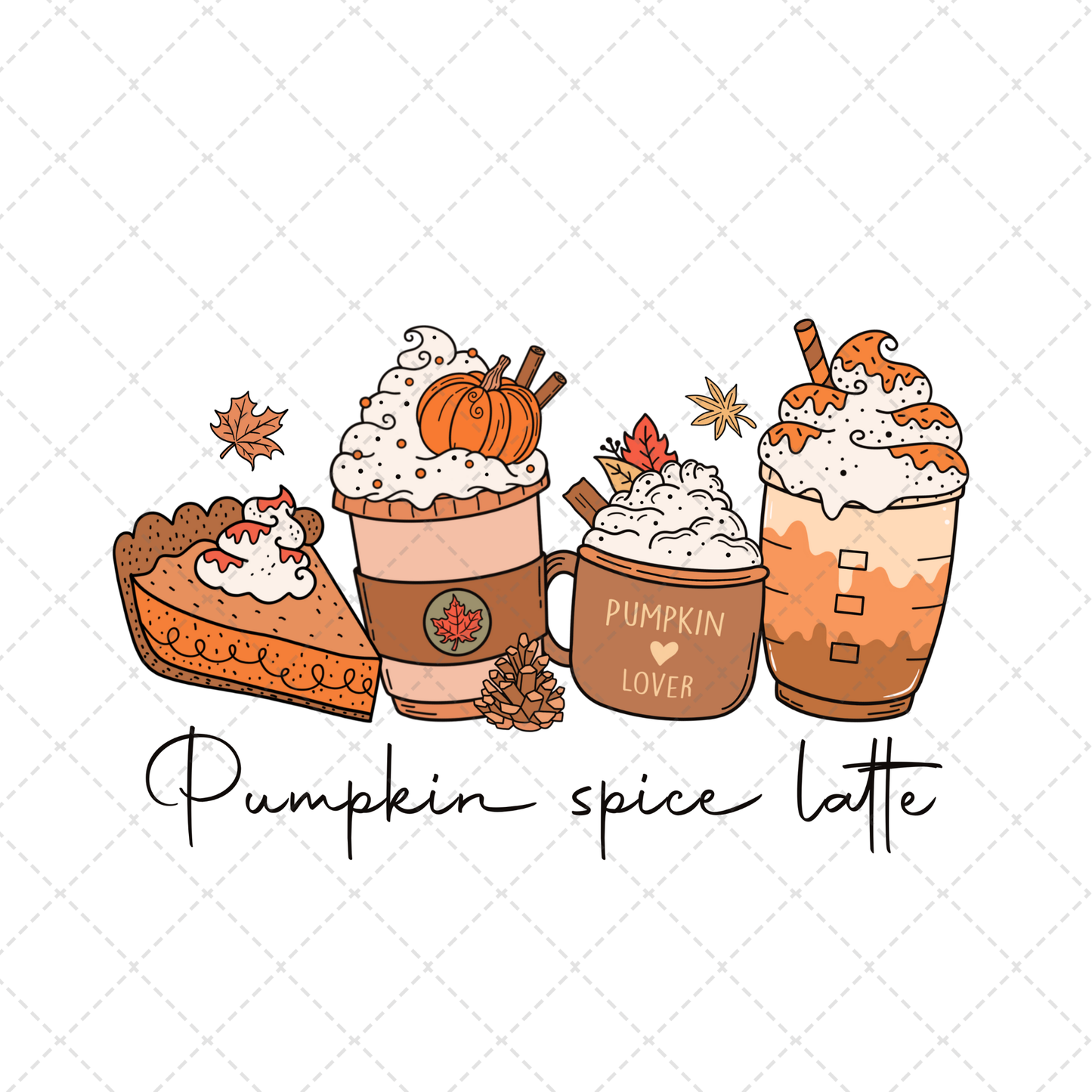 Pumpkin Spice Latte Transfer