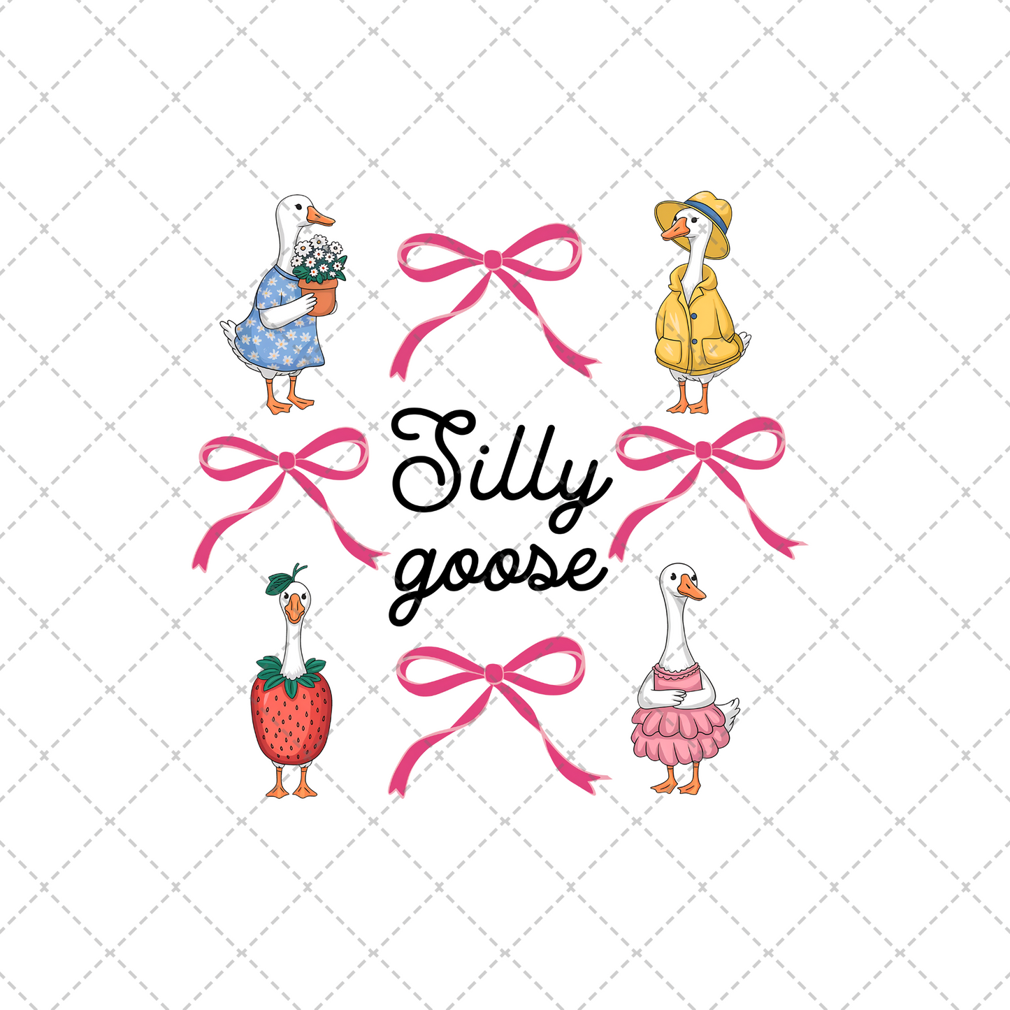 Silly Goose Coquette Transfer
