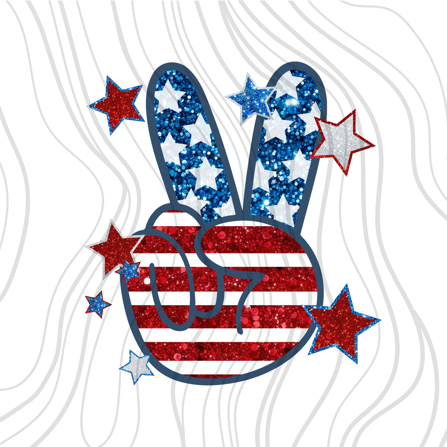 4th Peace Sign Transfer