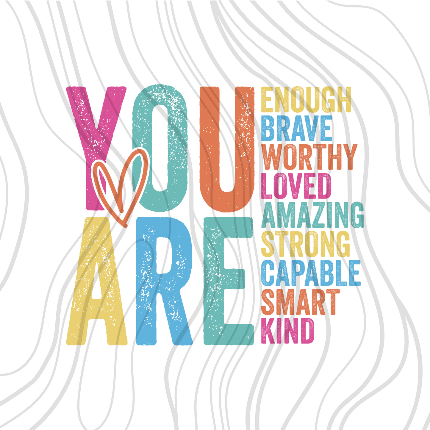 You Are Colorful Transfer