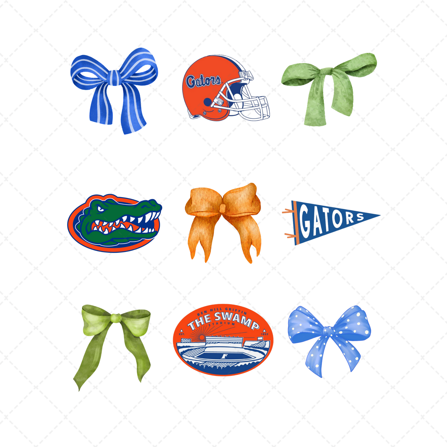 Florida Coquette Transfer ** TWO PART* SOLD SEPARATELY**