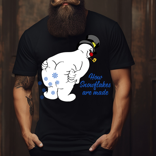 How Snowflakes Are Made Transfer