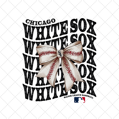 White Sox Coquette Transfer ** TWO PART* SOLD SEPARATELY**